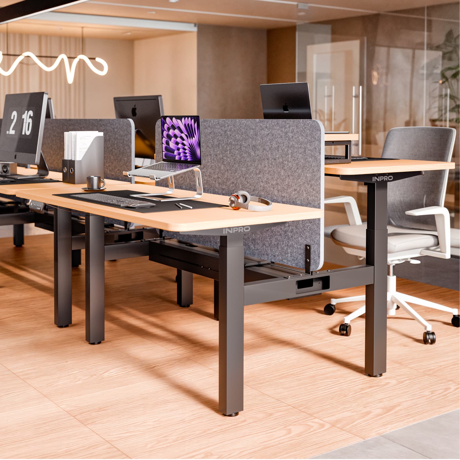 Oficina equipada para equipos de trabajo